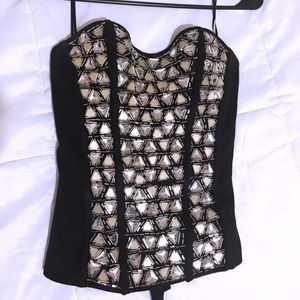 Guess Embellished Going Out Top